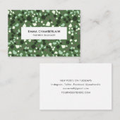Minimalistisch Terrazzo Print - Modernes Business Visitenkarte (Vorne/Hinten)