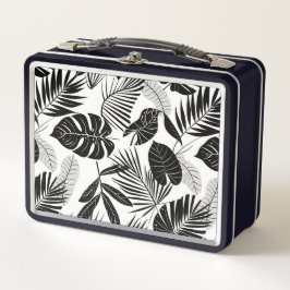 Minimalistisch tropisch metall brotdose