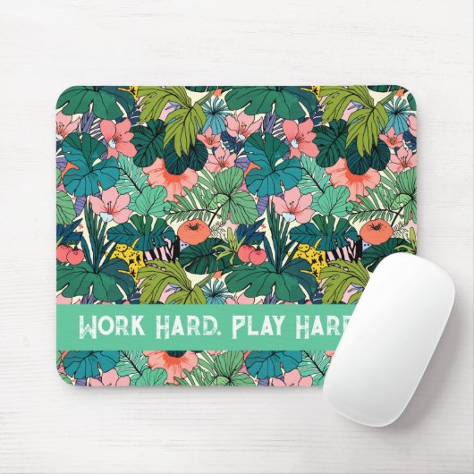 Minimalistisch tropisch mousepad (Mit Mouse)