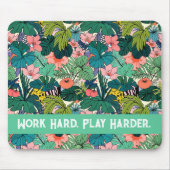 Minimalistisch tropisch mousepad (Vorne)