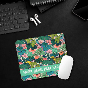 Minimalistisch tropisch mousepad
