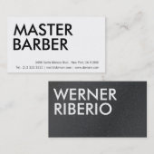 Minimalistisch und Beruflich Visitenkarte (Vorne/Hinten)