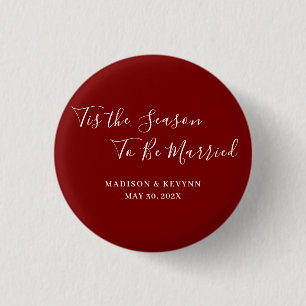 Minimalistisch und Chic Hochzeit Button
