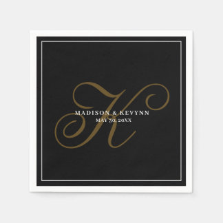 Minimalistisch und Chic  | Hochzeitsservietten Serviette