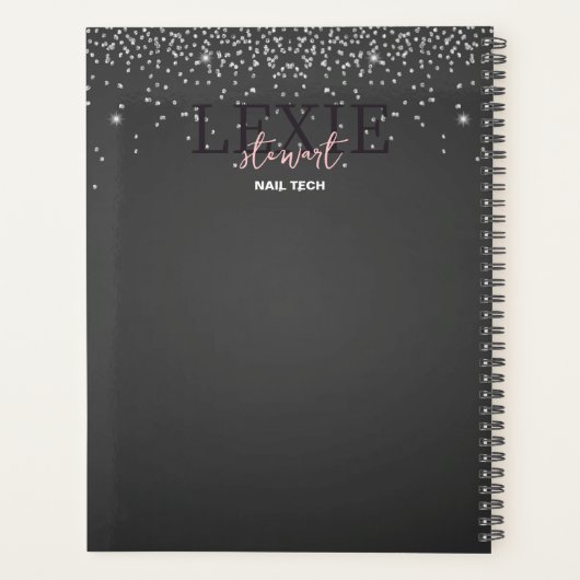 Minimalistisch und elegant: Nail Tech Planer (Rückseite)