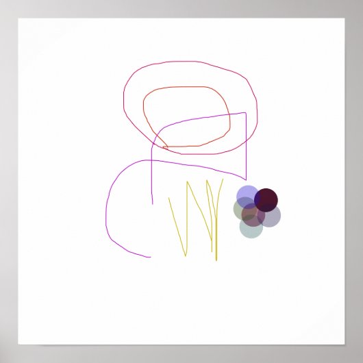 Minimalistisch und geometrisch poster (Vorne)