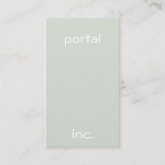 Minimalistisch und modern visitenkarte