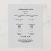 Minimalistisch und stilvoll. Typografie-Monogramm- (Rückseite)