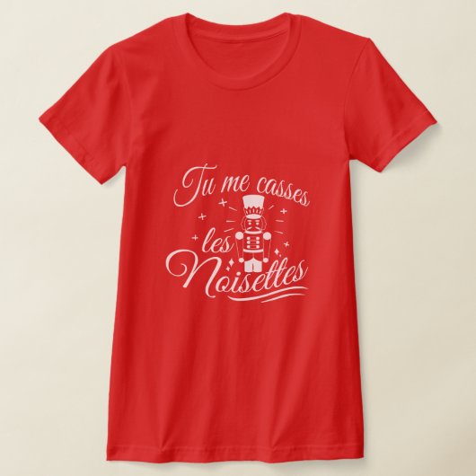 Minimalistisch und witzig: Einzelnussknacker T-Shirt (Ablage )