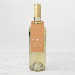 Minimalistisch   Verlobung   Terra Bottle Hanger Flaschenanhänger