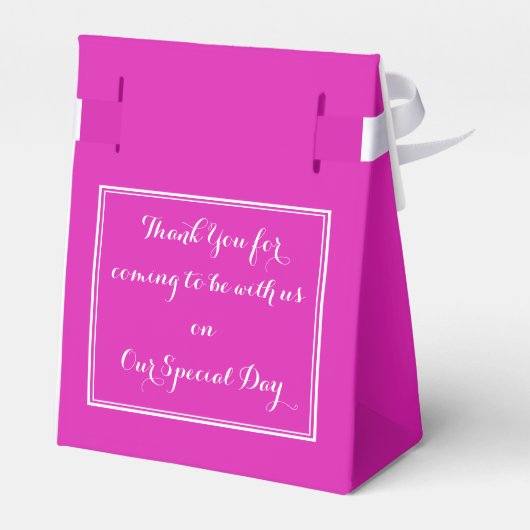 Minimalistisch Vielen Dank für Ihr Geschenk Script Geschenkschachtel (Rückseite)