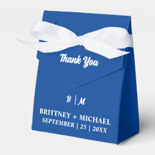 Minimalistisch Vielen Dank für Ihre Hochzeit Dusty Geschenkschachtel