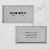 Minimalistisch Visitenkarte (Vorne/Hinten)