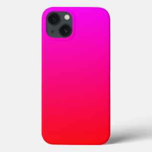 Minimalistisch Vivid Magenta to Red Gradient Case-Mate iPhone Hülle