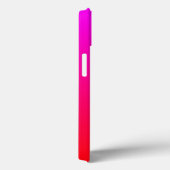 Minimalistisch Vivid Magenta to Red Gradient Case-Mate iPhone Hülle (Rückseite / Rechts)