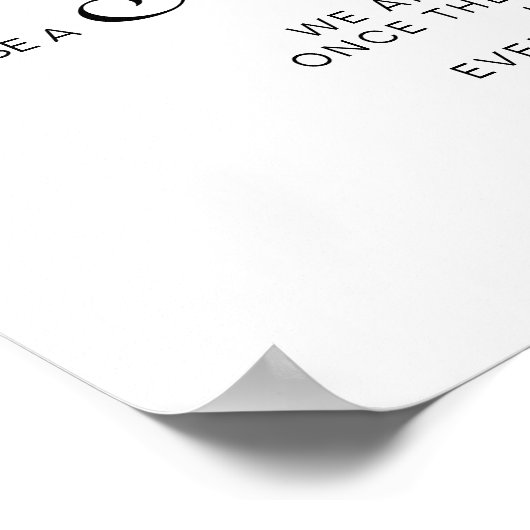 Minimalistisch wählen Sie einen Sitzplatz, keine H Poster (Ecke)