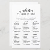Minimalistisch, was in Ihrem Geldbeutel-Brautparty (Vorne/Hinten)