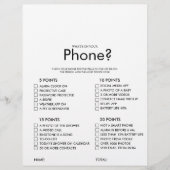 Minimalistisch Was ist auf deinem Handy-Brautparty (Vorderseite)