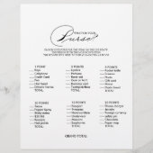 Minimalistisch Was ist in deinem Purse-Brautparty- (Vorderseite)