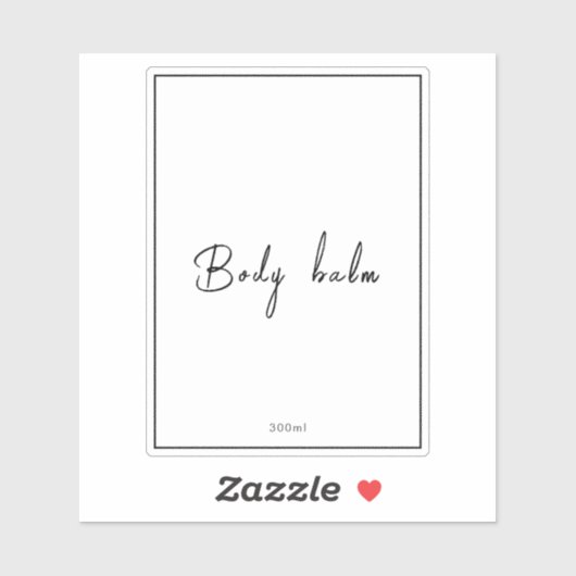 Minimalistisch wasserdicht bearbeitbare Badezimmer Aufkleber (Blatt)