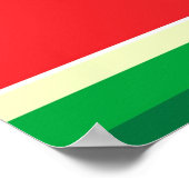 Minimalistisch Watermelon Poster (Ecke)