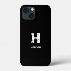MINIMALISTISCH WEIß EIN-BUCHSTABEN-MONOGRAMM NAME Case-Mate iPhone HÜLLE