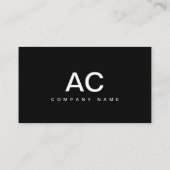 Minimalistisch, weiß, einfach, Beruflich, Boho, Visitenkarte (Rückseite)