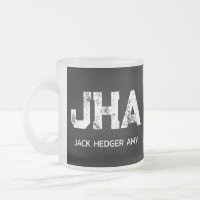 MINIMALISTISCH WEIßES DREIBUCHSTABIGES MONOGRAMM N
