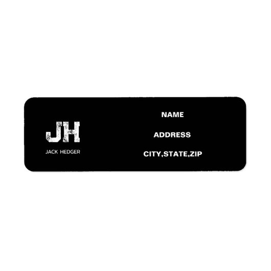 MINIMALISTISCH WEIßES ZWEIBUCHSTABIGES MONOGRAMM N (Vorne)