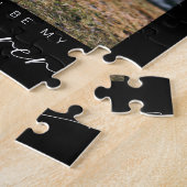 Minimalistisch Werden Sie mein Ring Bearer Foto du Puzzle (Seite)