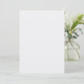 Minimalistisch White Welcome Sign | Vorlage bearbe (Stehend Vorderseite)