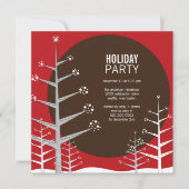 Minimalistisch Winter Wonderland Feiertag einladen Einladung (Vorderseite)