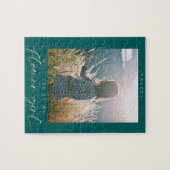 Minimalistisch wirst du mein Blumenmädchen Foto Ch Puzzle (Horizontal)