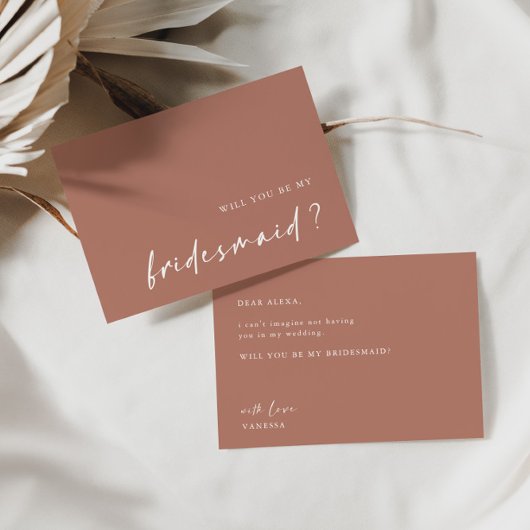 Minimalistisch wirst du meine Einladung sein