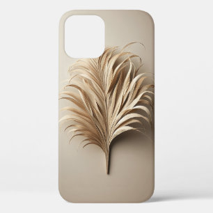 Minimalistische 3D-Palmenblattskulptur - Modern Bo Case-Mate iPhone Hülle