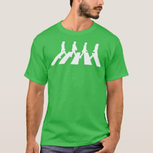 Minimalistische Abbey Road T-Shirt