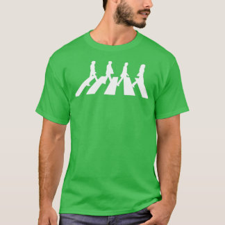 Minimalistische Abbey Road T-Shirt