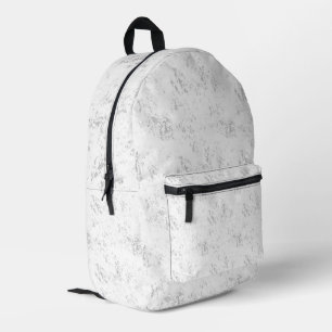 Minimalistische, abgenutzte akademische Textur Bedruckter Rucksack