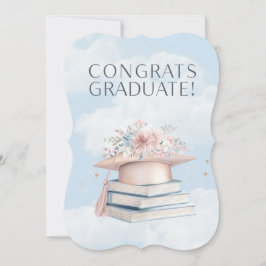 Minimalistische Abschluss-Karte