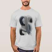 Minimalistische Abstrakte Artwork Herren-T - Shirt (Vorderseite)