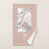 Minimalistische Abstrakte Boho Gemütliches Dekor Badhandtuch Set (Handtuch)