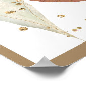 Minimalistische Abstrakte Boho Geometric Poster (Ecke)