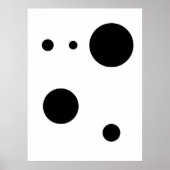 Minimalistische Abstrakte Circle Art | Moderne Geo Poster (Vorne)