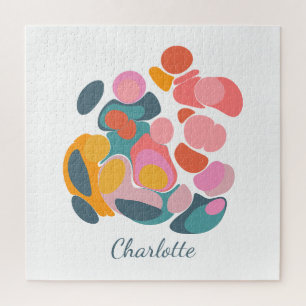 Minimalistische Abstrakte Formen   Personalisierte Puzzle