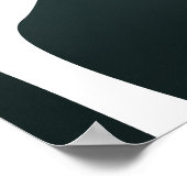 Minimalistische abstrakte Formen Poster (Ecke)