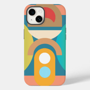 Minimalistische Abstrakte geometrische Formen Case-Mate iPhone 14 Hülle