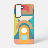 Minimalistische Abstrakte geometrische Formen Samsung Galaxy Hülle (Rückseite)