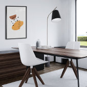 Minimalistische Abstrakte Gesichtspassage Portrait Poster