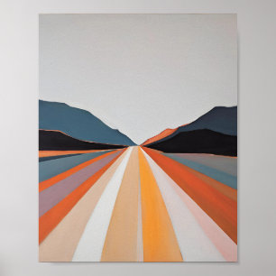 Minimalistische Abstrakte Kunstdrucken   Moderne W Poster