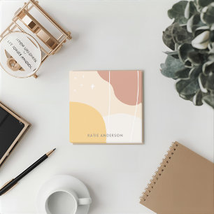 Minimalistische Abstrakte Pastete Post-it Klebezettel
